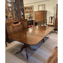 Regency Twin Pillar Dining Table