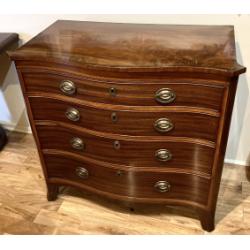 Regency Serpentine Chest 