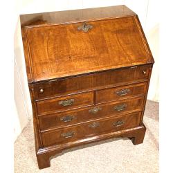 Small Queen Anne Walnut Bureau