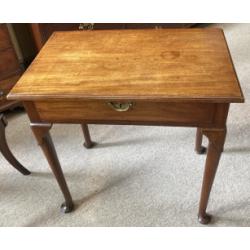 georgian mahogany side table