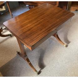 Geo III Sheraton Mahogany End Table