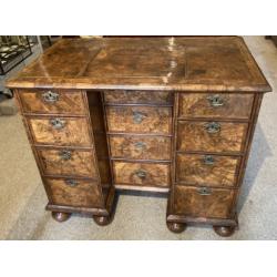 Rare Queen Anne Walnut Desk
