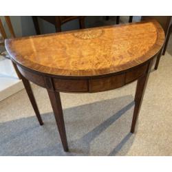 satinwood card table